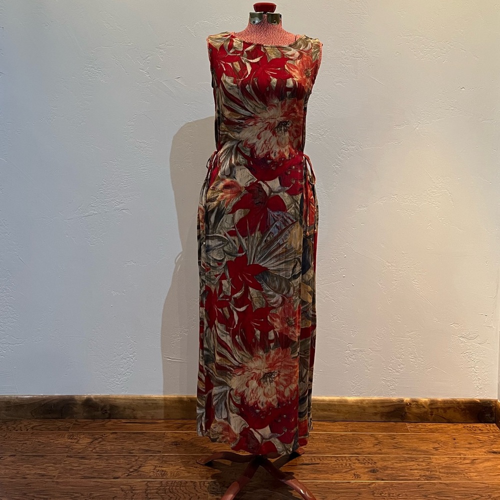 Vintage Floral Dress